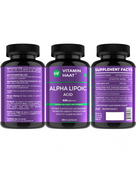 Alpha Lipoic Acid 600 mg