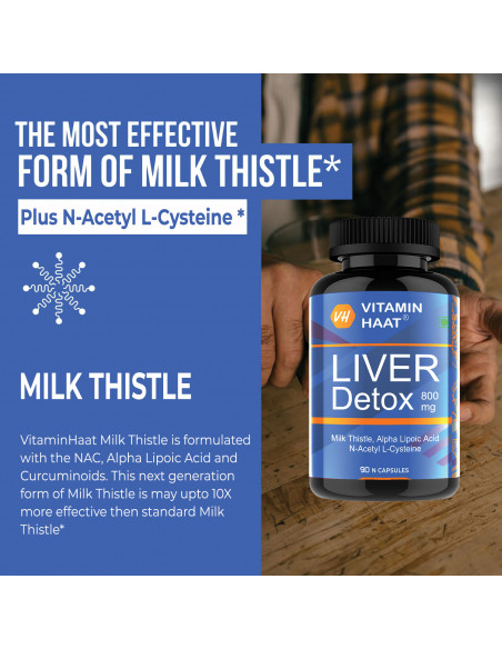 Liver Detox Supplement with Milk Thistle
