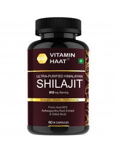 Shilajit Gold For Men With Pure Shilajit Resin,Safed Musli, Ashwagandha, Zinc