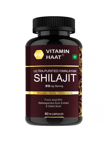 Shilajit Gold For Men With Pure Shilajit Resin,Safed Musli, Ashwagandha, Zinc