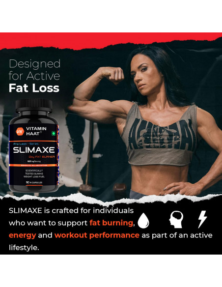 Slimaxe Day Fat Burner for Weight Loss for Women and Men