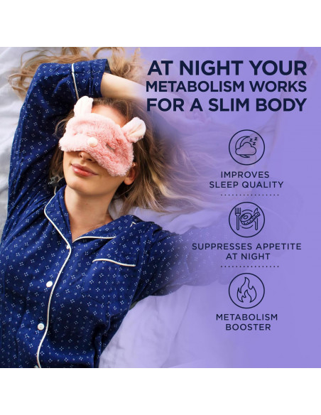 Slimaxe Night Fat Burner for Weight Loss for Women and Men