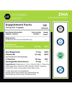 VitaminHaat ZMA and Zinc Supplement for Men 2