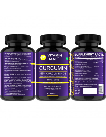 Curcumin with Piperine & Curcuminoids