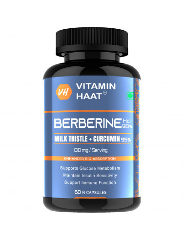 Berberine supplements with Milk...