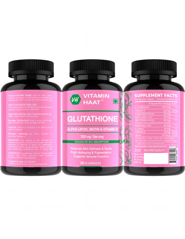 Buy Glutathione (Skin) Online at Best Prices in India | At VitaminHaat