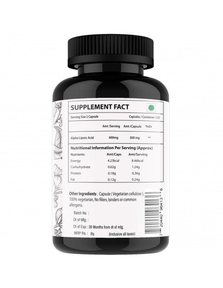 Alpha lipoic acid supplement