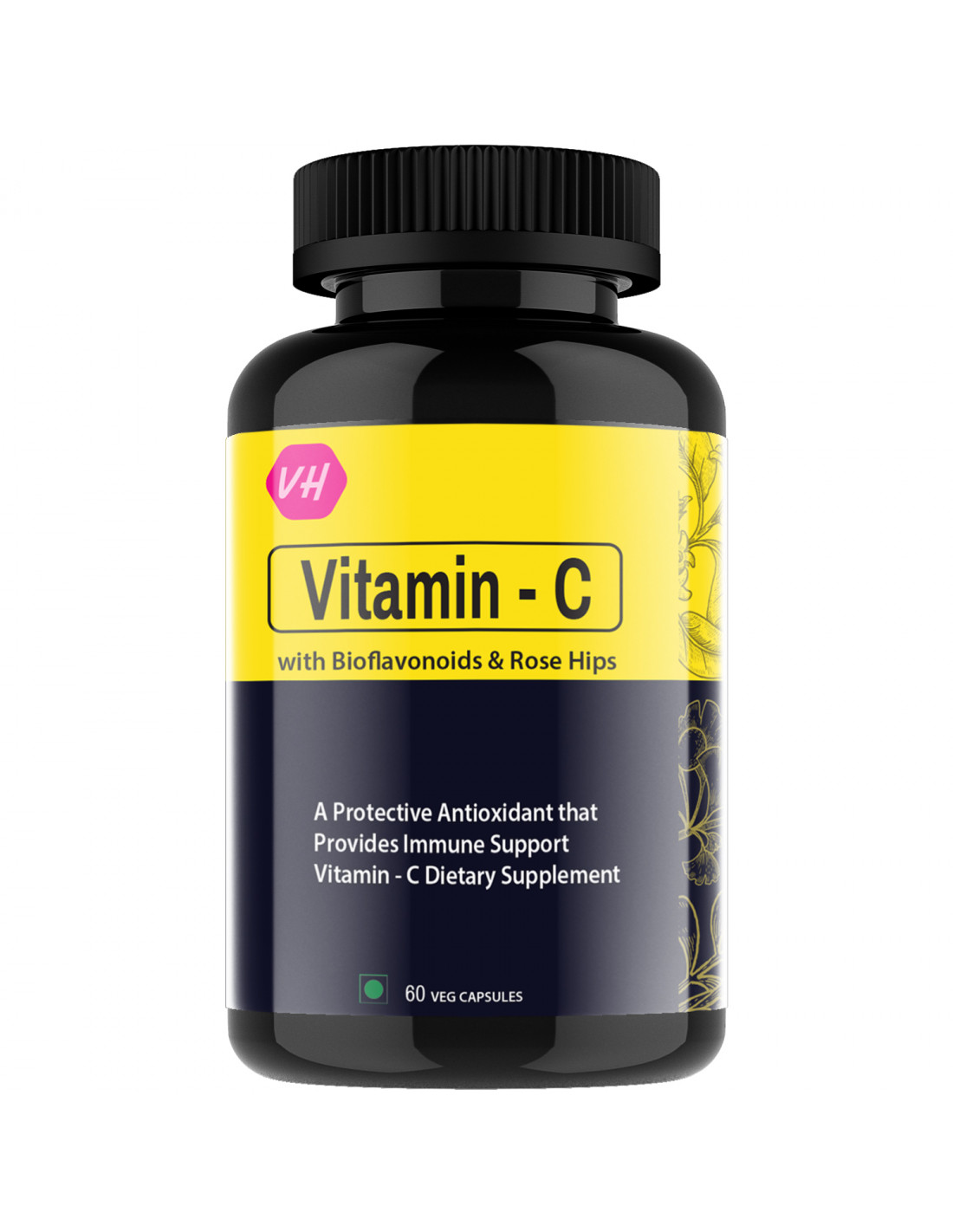 Vitamin C with Bioflavonoids & Rose Hip + Glowing Skin + Dietary