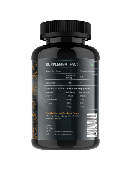 Yohimbine supplement