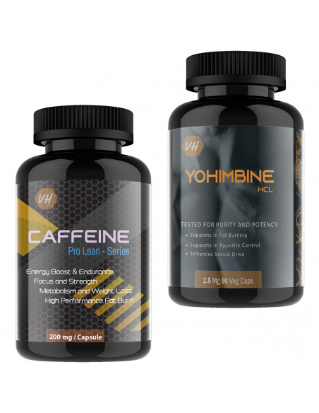 Caffeine weight loss with Yohimbine