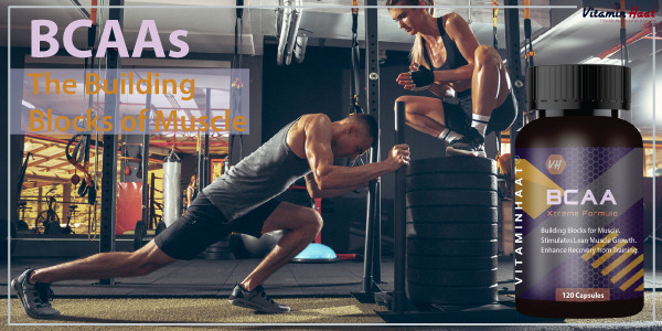 BCAAS: The Building Blocks of Muscle.